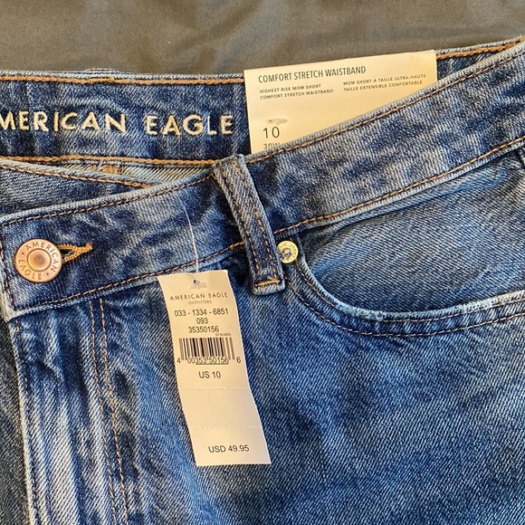 American Eagle Highest Rise Mom Shorts - Picture 2 of 8